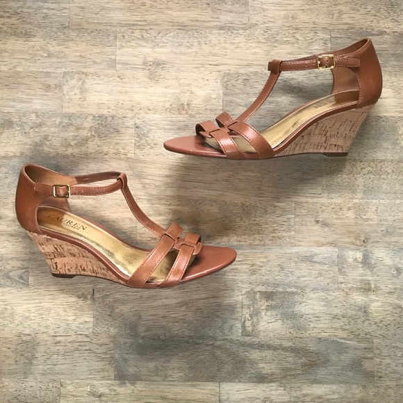 ralph lauren nikki wedge sandals